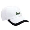 Lacoste Contrast Border Microfiber Lightweight Cap
