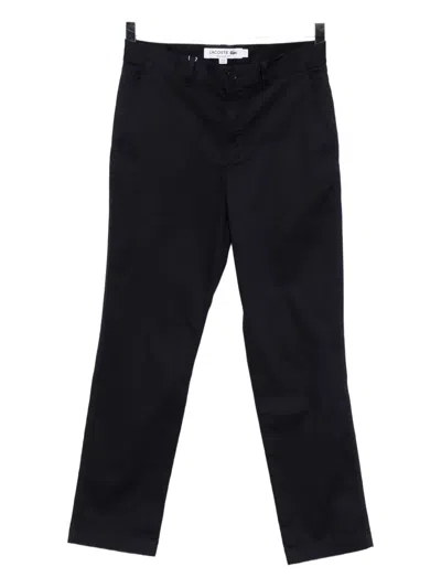 Lacoste Corduroy Chinos In Black