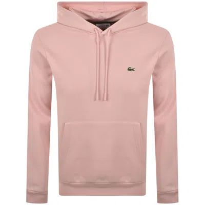 Lacoste Core Logo Hoodie Rose Pink