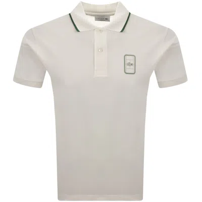 Lacoste Core Logo Polo White