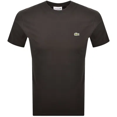 Lacoste Core Logo T Shirt Brown