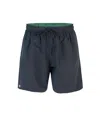 Lacoste Costume Blu Con Logo In 964