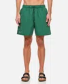 Lacoste Costume Verde Con Logo