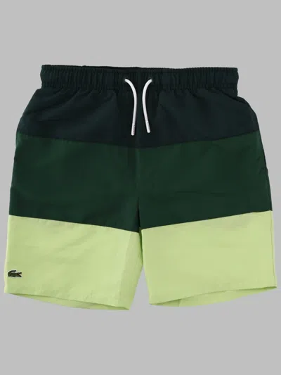 Lacoste Costume Da Bagno In Animal Print