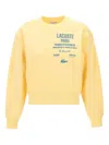 Lacoste Women's Oversized Pleated Print Sweatshirt - 38