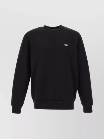 LACOSTE COTTON CREW NECK SWEATER
