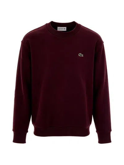 LACOSTE COTTON FLEECE SWEATSHIRT