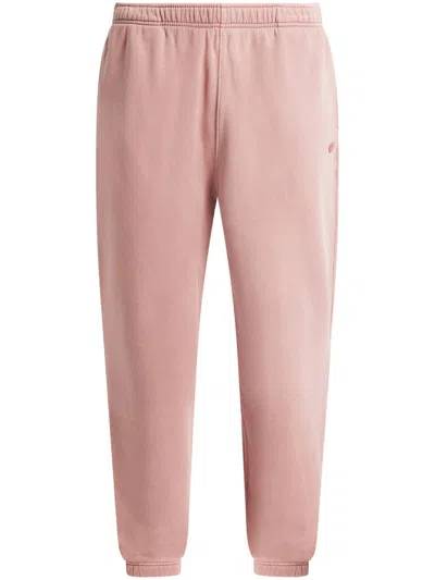 Lacoste Cotton-fleece Track Pants In Pink
