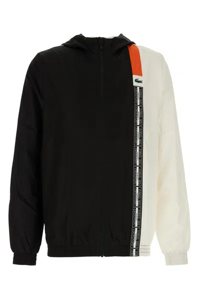 LACOSTE LACOSTE COTTON HOODED JACKET