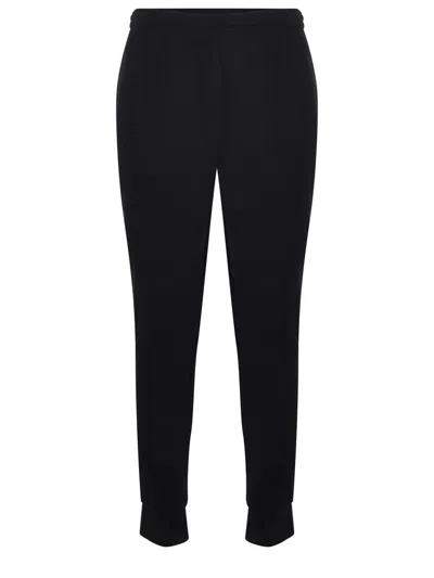 Lacoste Cotton Jogging Pants In Black