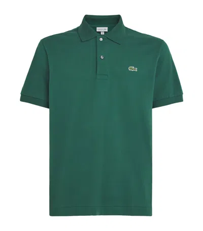 LACOSTE COTTON LOGO POLO SHIRT