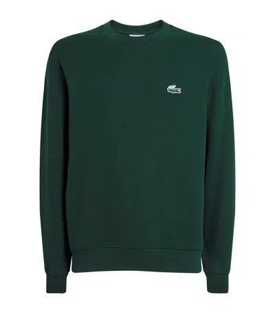 LACOSTE COTTON LOGO SWEATSHIRT