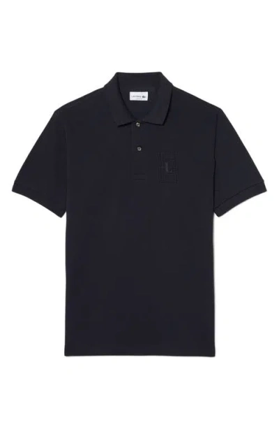 Lacoste Cotton Piquè Polo In Blue