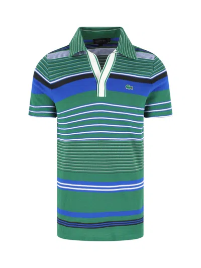 Lacoste Cotton Piqué Polo In Green