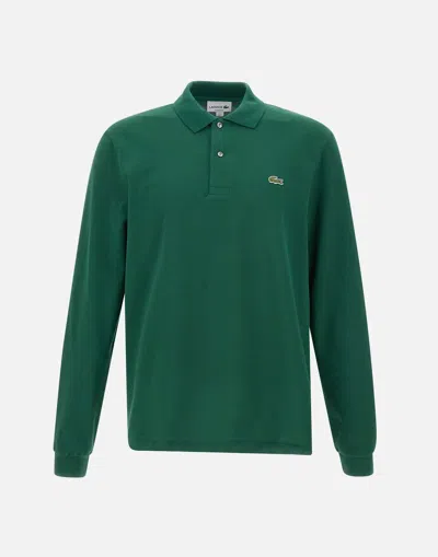 Lacoste Cotton Piqué Polo In Green