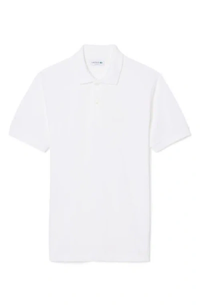 Lacoste Cotton Piquè Polo In Gray