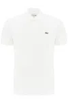 Lacoste Cotton Piquet Polo In Blanc