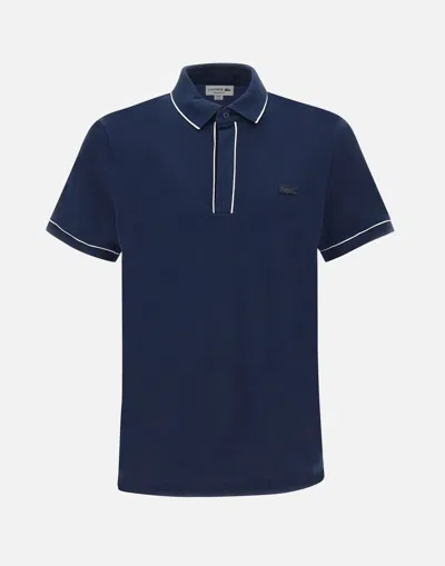 Lacoste Smart Paris Polo Shirt In Blu