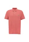 Lacoste Polo Shirts In Orange
