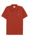 Lacoste Classic Fit L.12.12 Original Piqu¿ Polo Shir In Brown