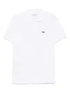 Lacoste Short Sleeves Polo Collar In White