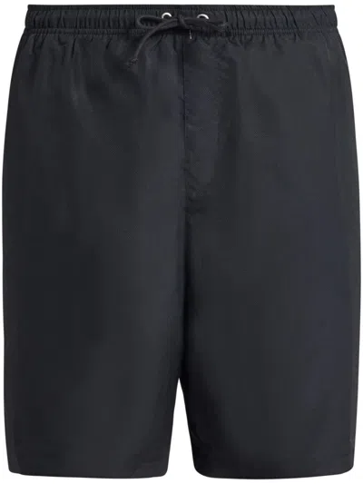 Lacoste Cotton Shorts In Blue