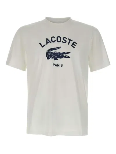 Lacoste Klassisches T-shirt In White