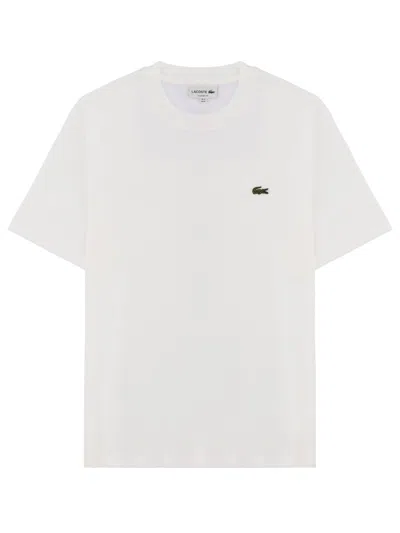 Lacoste Cotton T-shirt In White