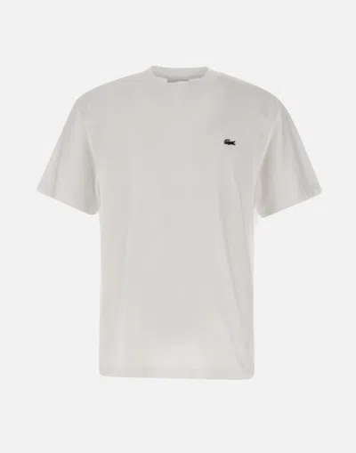 Lacoste Cotton T-shirt In White