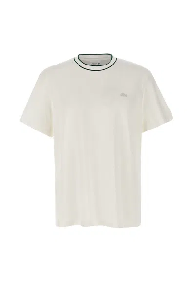 Lacoste Cotton T-shirt In White