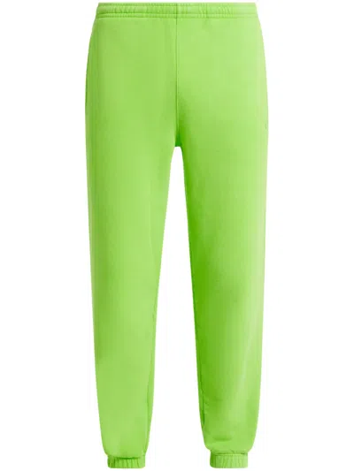 Lacoste Cotton Track Pants In Green