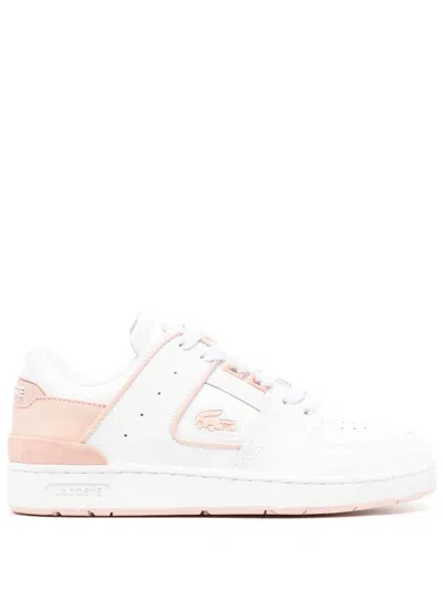 Lacoste Court Cage Trainers In White
