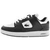Lacoste Court Cage Trainers Black In Black