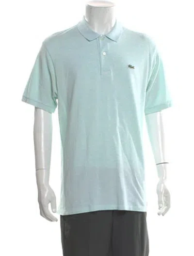 Pre-owned Lacoste Crew Neck Short Sleeve Polo Shirt In Multi