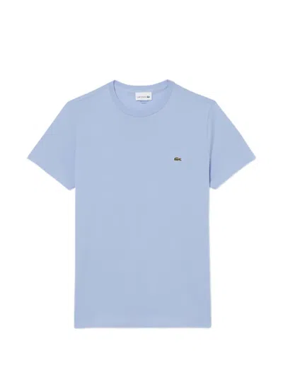 Lacoste Crew-neck T-shirt In Blue