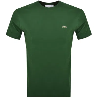 Lacoste Crew Neck T Shirt Green