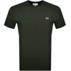 LACOSTE LACOSTE CREW NECK T SHIRT GREEN