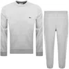 Lacoste Crew Neck Tracksuit Grey