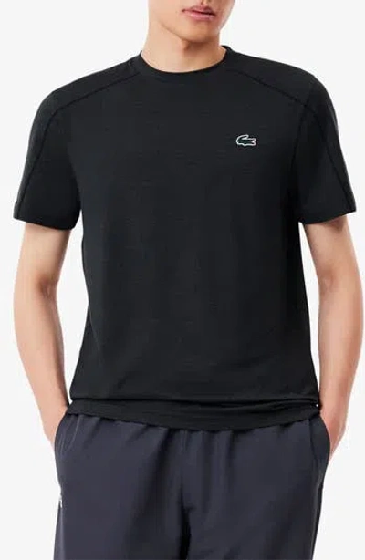 Lacoste Crewneck Performance T-shirt In Blue
