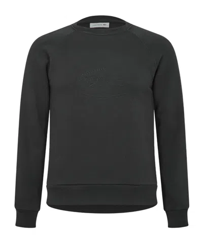 Lacoste Crewneck Sweatshirt In Black