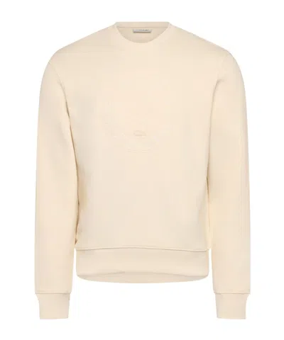 Lacoste Crewneck Sweatshirt In Neutral