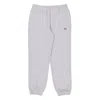 Lacoste Croc-embroidered Regular Fit Pique Sweatpants In Gray