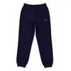 Lacoste Croc-embroidered Regular Fit Pique Sweatpants In Blue