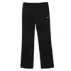 Lacoste Croc-embroidered Regular Fit Sweatpants In Black