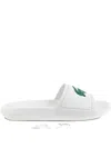 Lacoste Serve 0.0 Sliders White In White