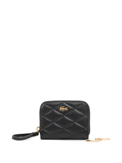 Lacoste Crocodelle Mini Coin Purse And Keychain Gift Set In Pattern