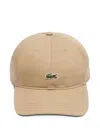 Lacoste Crocodile-embroidered Baseball Cap In Brown