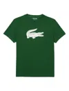 Lacoste Crocodile-logo T-shirt In Green