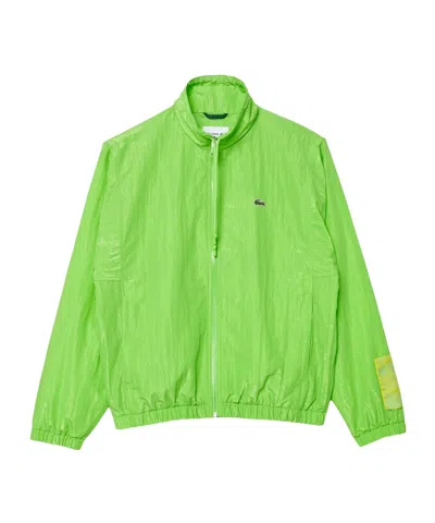 Lacoste Cropped Tracksuit Jacket In Multi