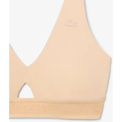 LACOSTE LACOSTE CUTOUT WIRELESS MICROFIBER BRA